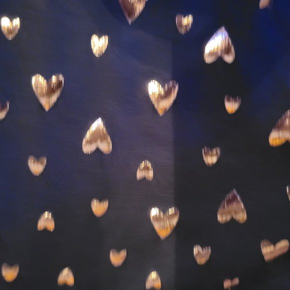 Leggings with gold hearts. Size 24 months - Picture 3 of 4